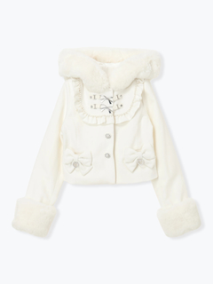 NOEMIE(ノエミー) |ヨークフリルドーリーショートコート