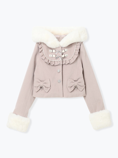 NOEMIE(ノエミー) |ヨークフリルドーリーショートコート