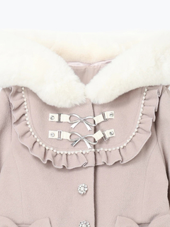 NOEMIE(ノエミー) |ヨークフリルドーリーショートコート