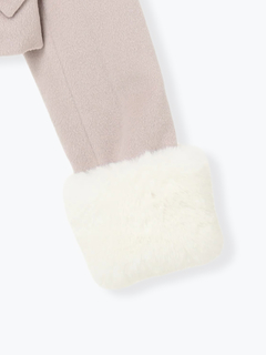 NOEMIE(ノエミー) |ヨークフリルドーリーショートコート