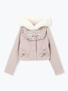 NOEMIE(ノエミー) |ヨークフリルドーリーショートコート