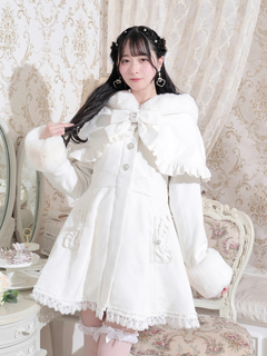 NOEMIE(ノエミー) |ケープフリルドーリーフレアコート