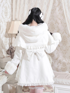 NOEMIE(ノエミー) |ケープフリルドーリーフレアコート