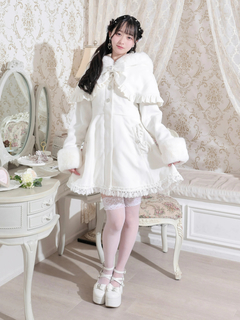 NOEMIE(ノエミー) |ケープフリルドーリーフレアコート