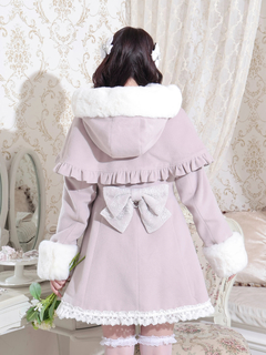 NOEMIE(ノエミー) |ケープフリルドーリーフレアコート