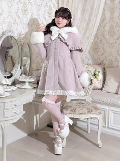 NOEMIE(ノエミー) |ケープフリルドーリーフレアコート