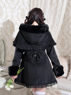 NOEMIE(ノエミー) |ケープフリルドーリーフレアコート