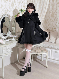 NOEMIE(ノエミー) |ケープフリルドーリーフレアコート