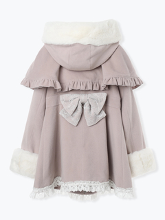 NOEMIE(ノエミー) |ケープフリルドーリーフレアコート