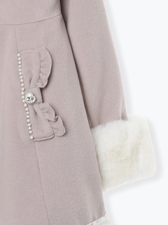 NOEMIE(ノエミー) |ケープフリルドーリーフレアコート