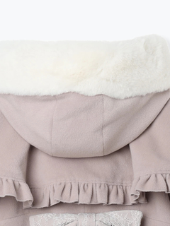 NOEMIE(ノエミー) |ケープフリルドーリーフレアコート