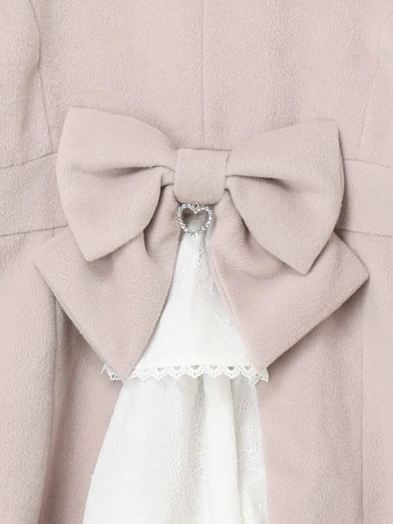 新品タグ付♡ノエミー♡ ヨークフリルドレッシープリンセスコート♡ホワイト♡ ヨークフリルドレッシープリンセスコート（コート｜オフホワイト