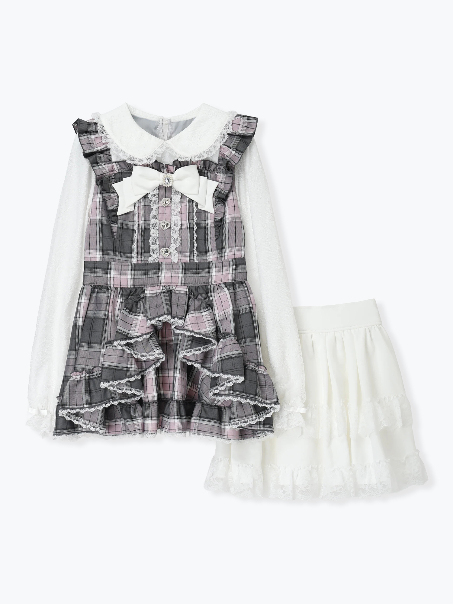 プリンセスフレアドレッシーセットアップ（セットアップ｜ピンク