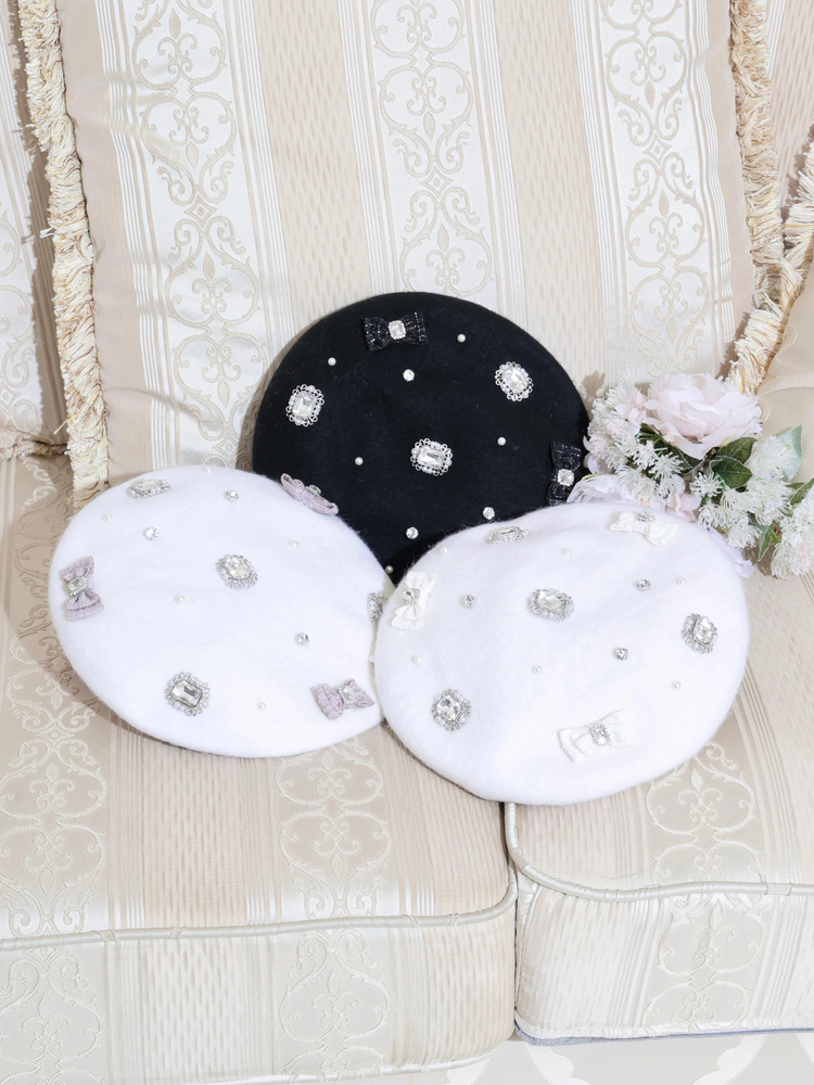 NOEMIE(ノエミー) |フェルトリボンベレー帽