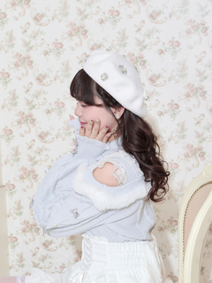 NOEMIE(ノエミー) |フェルトリボンベレー帽