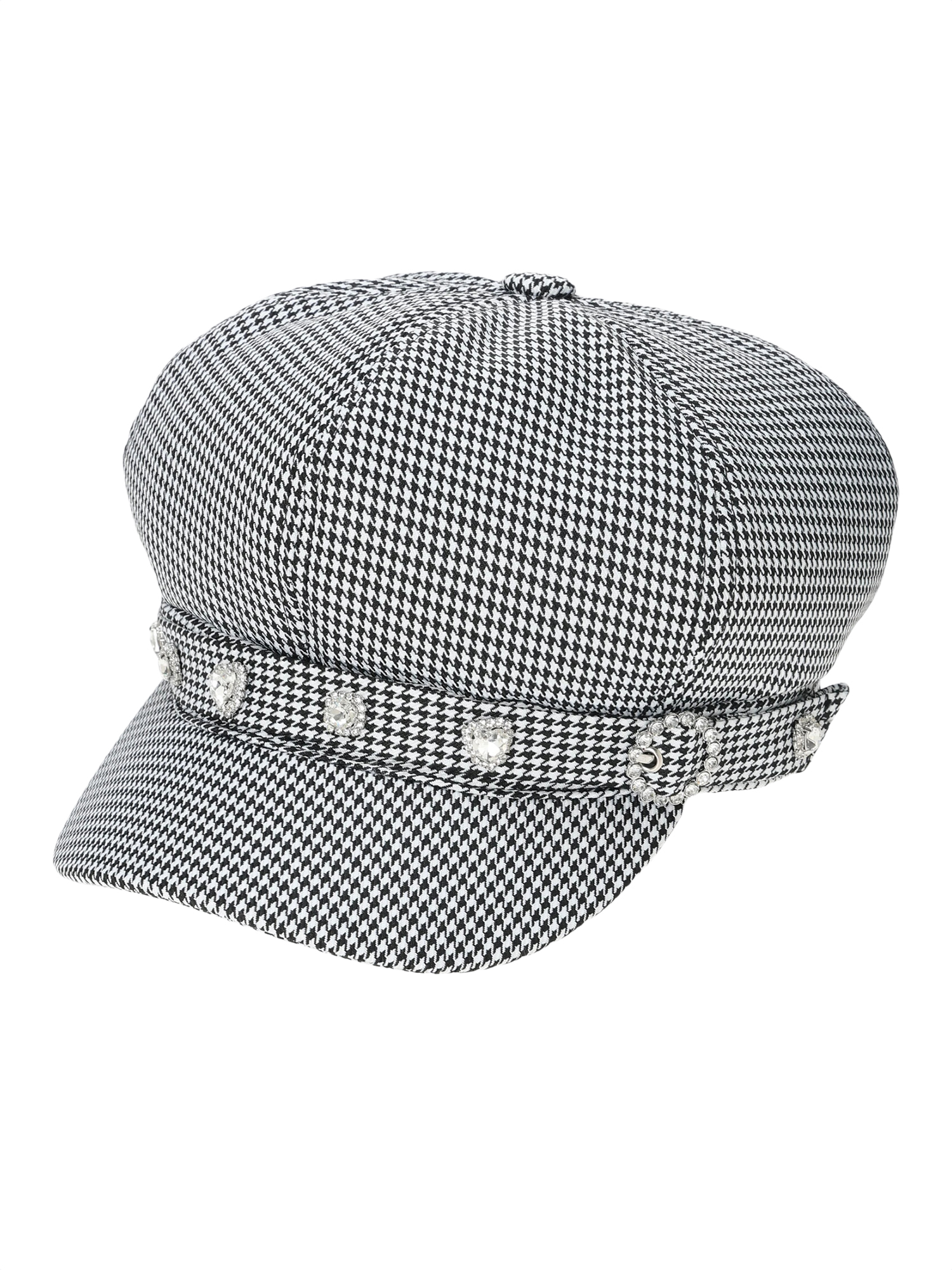 キラキラビジューキャスケット（帽子｜A柄・B柄・黒）｜【公式