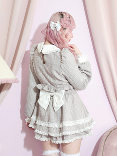 NOEMIE(ノエミー) |キラキラツイードデコルテレースセットアップ