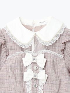 NOEMIE(ノエミー) |キラキラツイードデコルテレースセットアップ