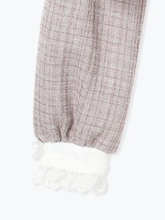 NOEMIE(ノエミー) |キラキラツイードデコルテレースセットアップ