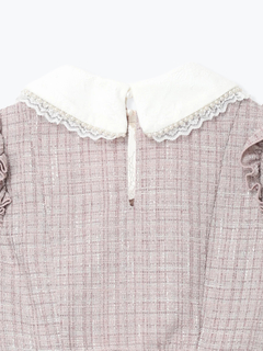 NOEMIE(ノエミー) |キラキラツイードデコルテレースセットアップ