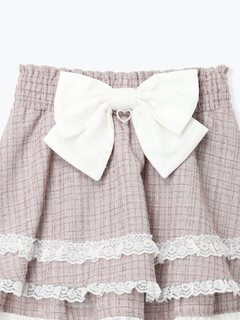 NOEMIE(ノエミー) |キラキラツイードデコルテレースセットアップ