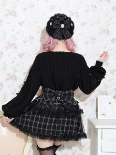 NOEMIE(ノエミー) |メニーリボンハートバニーケーブルニット