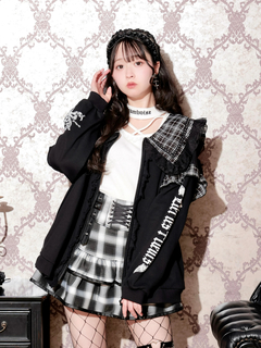 NOEMIE(ノエミー) |バックスピンドルチェックセーラーブルゾン