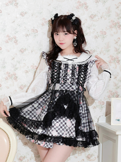 NOEMIE(ノエミー) |sweet cat シアーチェック セットアップ