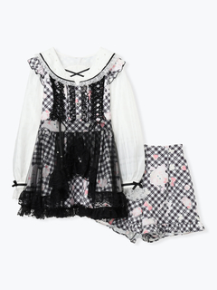 NOEMIE(ノエミー) |sweet cat シアーチェック セットアップ