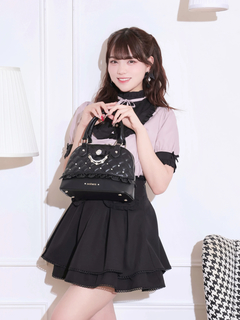 NOEMIE(ノエミー) |キルティングビジュー2WAYハンドバック