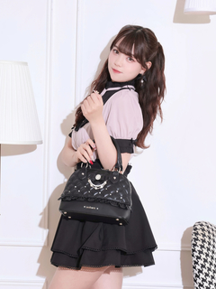 NOEMIE(ノエミー) |キルティングビジュー2WAYハンドバック