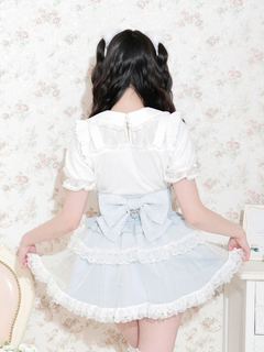 NOEMIE(ノエミー) |ハートバックルデコルテレースカットソー