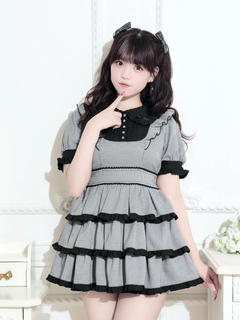 NOEMIE(ノエミー) |ドーリーフリルヨークティアードワンピース