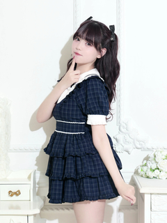 NOEMIE(ノエミー) |ドーリーフリルヨークティアードワンピース