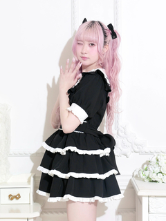 NOEMIE(ノエミー) |ドーリーフリルヨークティアードワンピース