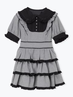 NOEMIE(ノエミー) |ドーリーフリルヨークティアードワンピース