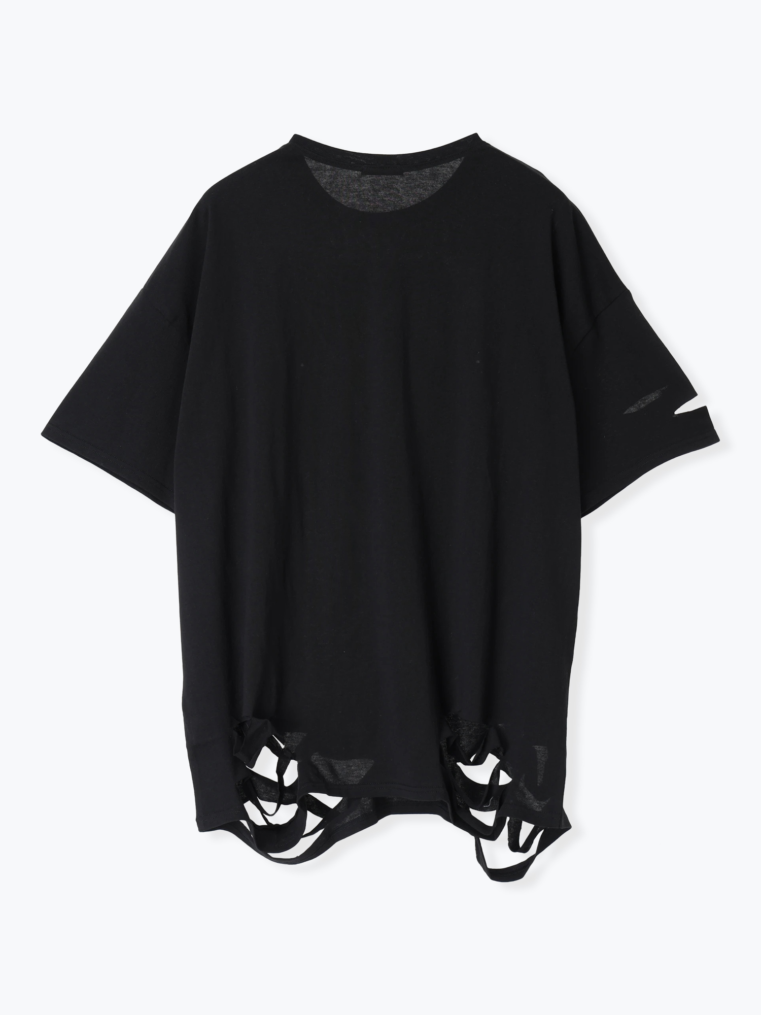 病みくまチェーンユニセックスTシャツ（チュニック｜赤・紫・青