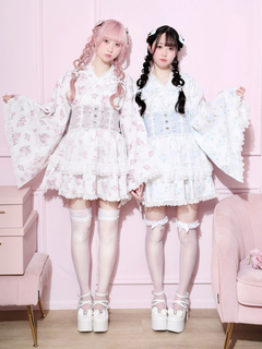 NOEMIE(ノエミー) |ローズブーケチュールフレア浴衣ドレス