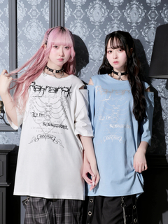 4WAYハートワッペンアームウォーマーカットソー（カットソー・Tシャツ
