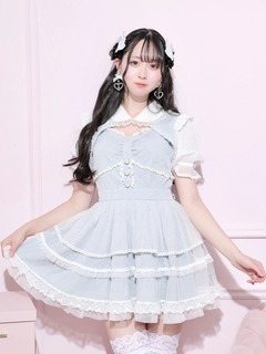 NOEMIE(ノエミー) |シフォンチュールフレアワンピース