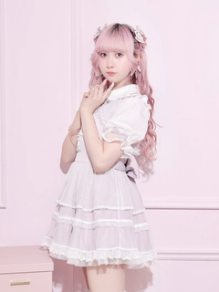NOEMIE(ノエミー) |シフォンチュールフレアワンピース