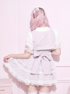 NOEMIE(ノエミー) |シフォンチュールフレアワンピース