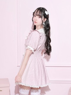 NOEMIE(ノエミー) |総レースラッフルフリルスピンドルワンピース