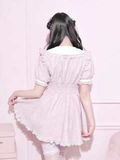 NOEMIE(ノエミー) |総レースラッフルフリルスピンドルワンピース