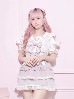 NOEMIE(ノエミー) |トレンチセーラーオープンショルダーブラウス