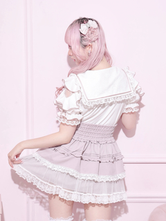 NOEMIE(ノエミー) |トレンチセーラーオープンショルダーブラウス