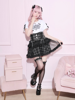 NOEMIE(ノエミー) |メニーパールリボン刺繍Tシャツ