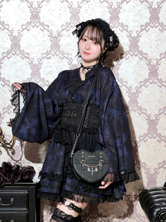 NOEMIE(ノエミー) |ゴシック十字架チュール浴衣ドレス