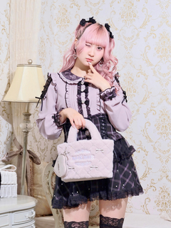 NOEMIE(ノエミー) |ハートポーチ付きキルティングファーバッグ