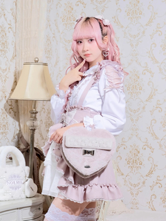 NOEMIE(ノエミー) |ハートビジューファーショルダー